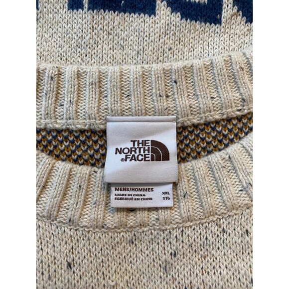 The North Face Men’s Crestview Jacquard TNF Knit Sweater - Picture 2 of 3
